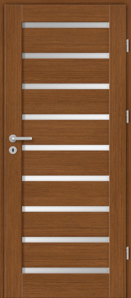 drzwi wewnętrzne brązowe