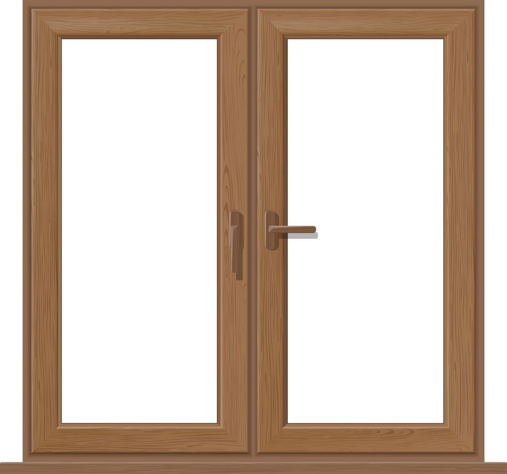 okno drewniane standard