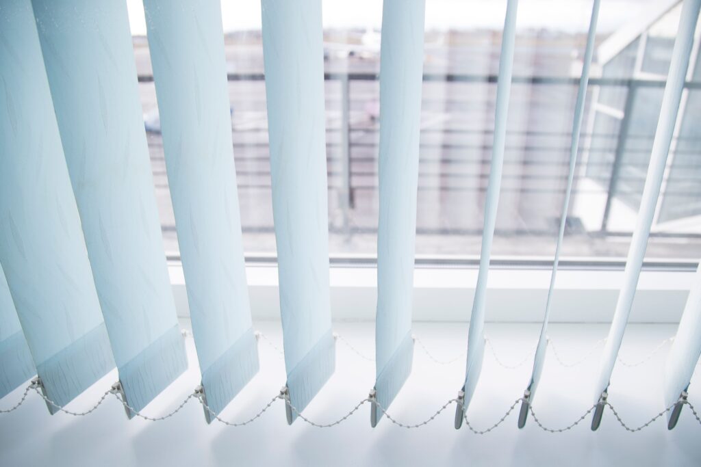 żaluzje pionowe dolna część